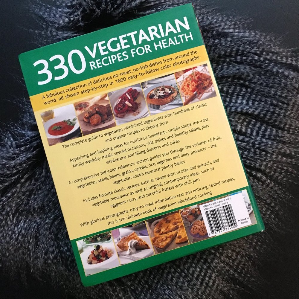 '330 Vegetarian Recipes for Health' Nicola Gregory Rare Paperback - Picture 6 of 7